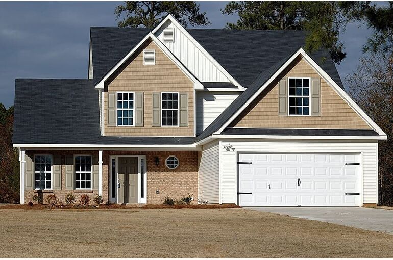 architecture-building-facade-garage