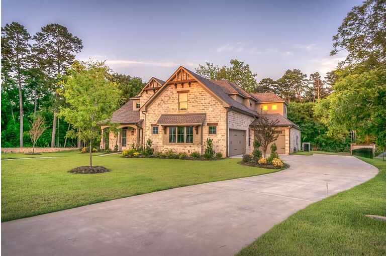 architecture-clouds-daylight-driveway