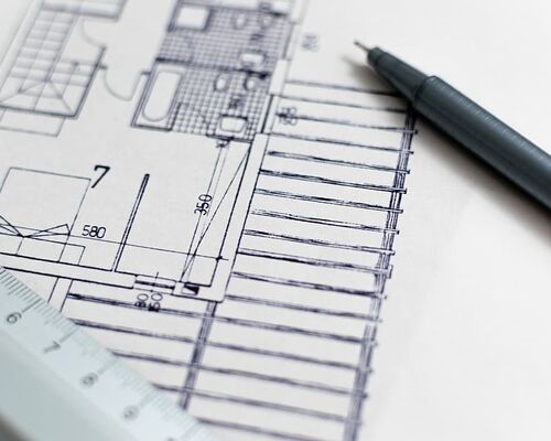 architectural-design-architecture-blueprint-composition
