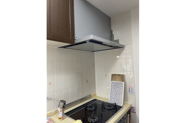 齋藤邸：【施工後】レンジフード