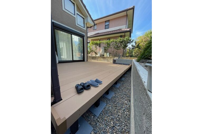 ウッドデッキ①